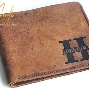 Ví kẹp tiền màu dark Brown